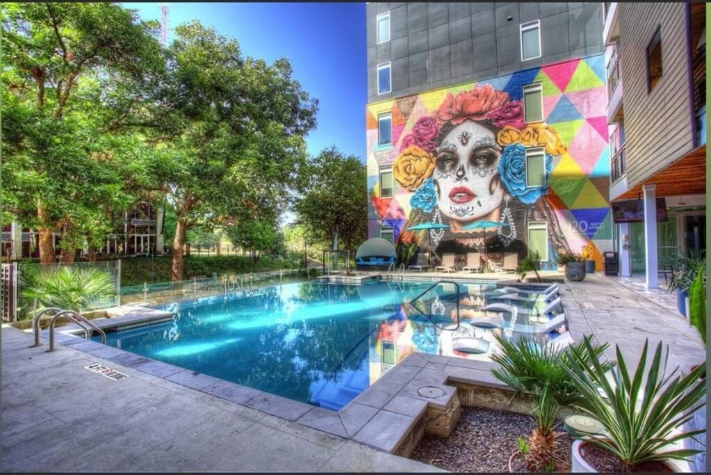 Beautiful Riverwalk Apt With Full Amenities, King Bed & Free Parking San Antonio Exterior foto